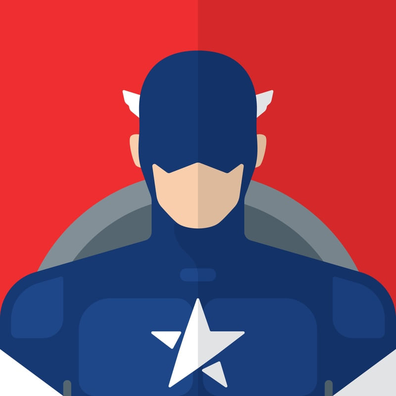 CAPITÃO AMÉRICA POR TOM ALMEIDA