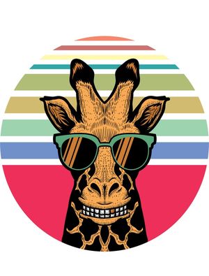 GIRAFFA COLORIDA