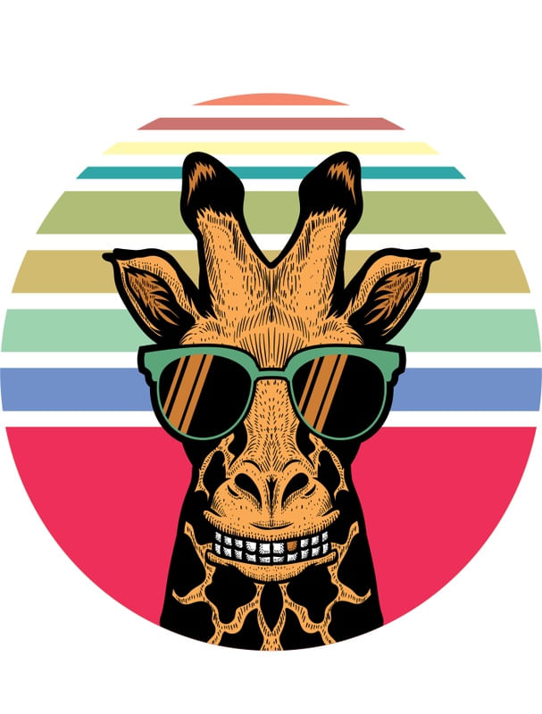 GIRAFFA COLORIDA