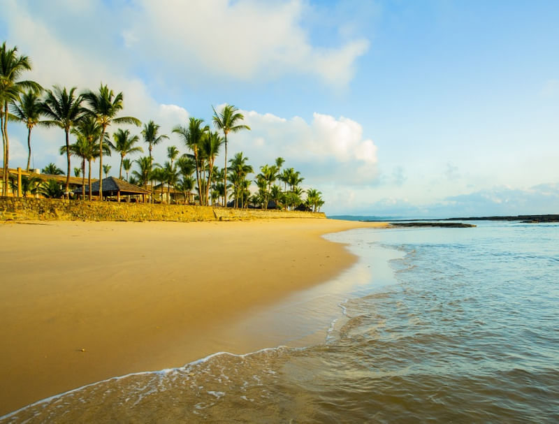 PRAIA DESERTA NA BAHIA