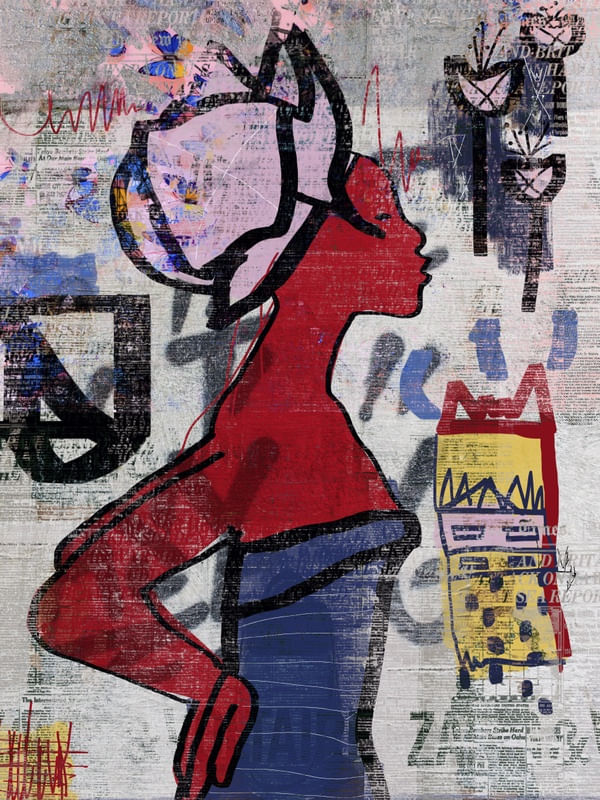 MENINA GRAFITE DA HELO