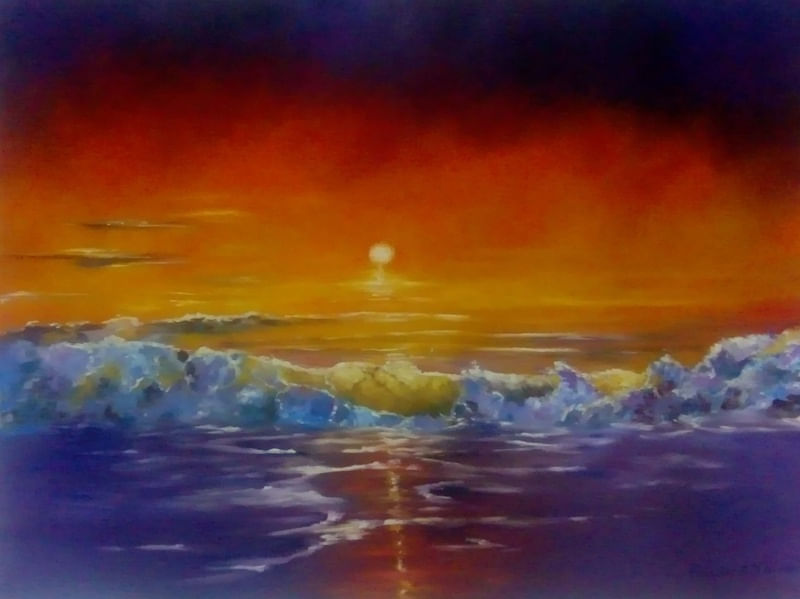 O ENTARDECER, POR DO SOL