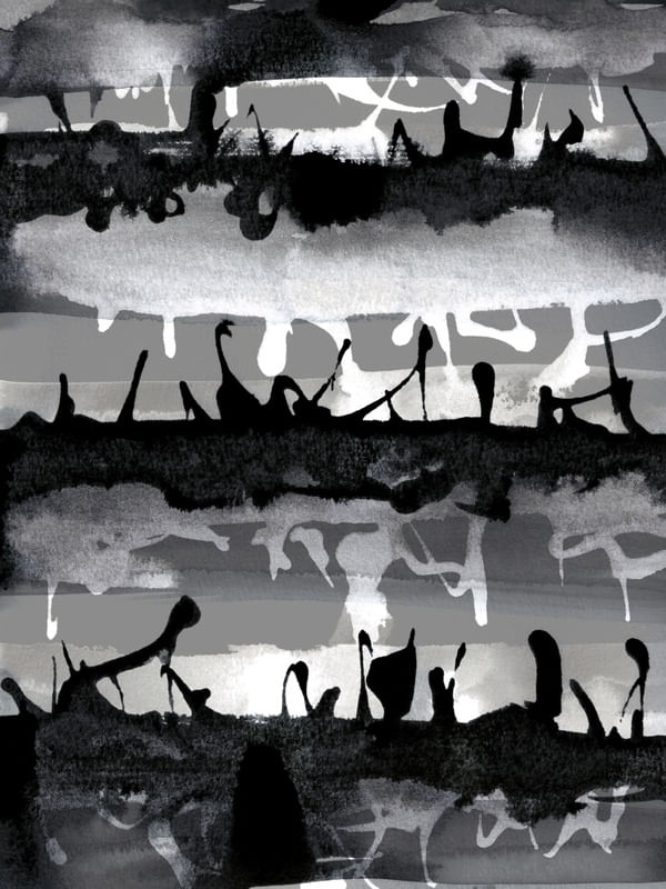 NO MAN'S LAND 1, COOL GREYSCALE