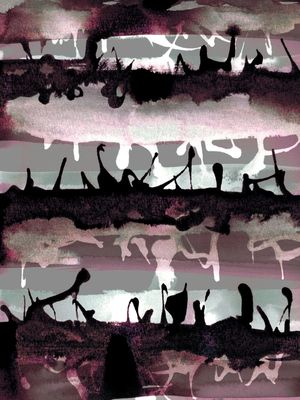 NO MAN'S LAND 1, ROSE BURGUNDY