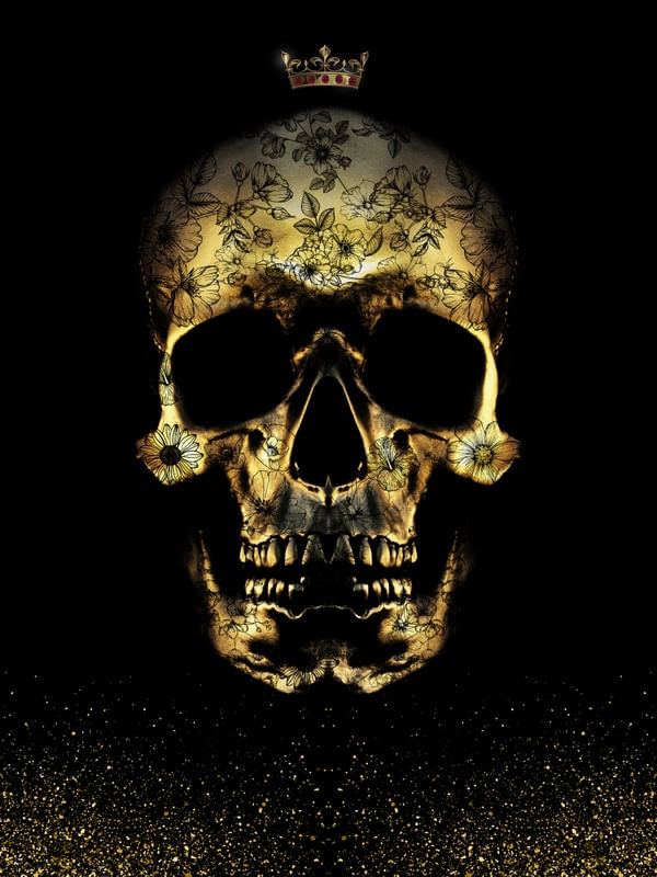 GOLDEN SKULL I