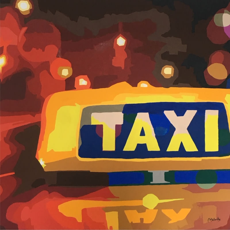 YELLOW CAB LIGHT