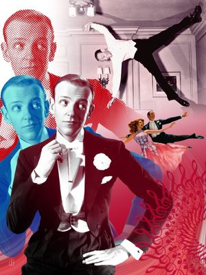 FRED ASTAIRE RETRATO COLAGEM 3