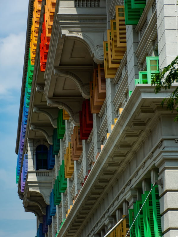 COLORED BUILDING