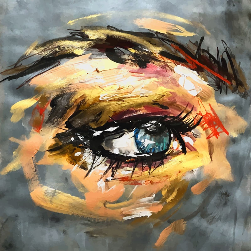 OLHO AQUARELA SQUARE
