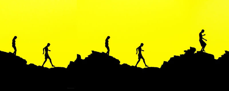 KEEP WALKING YELLOW
