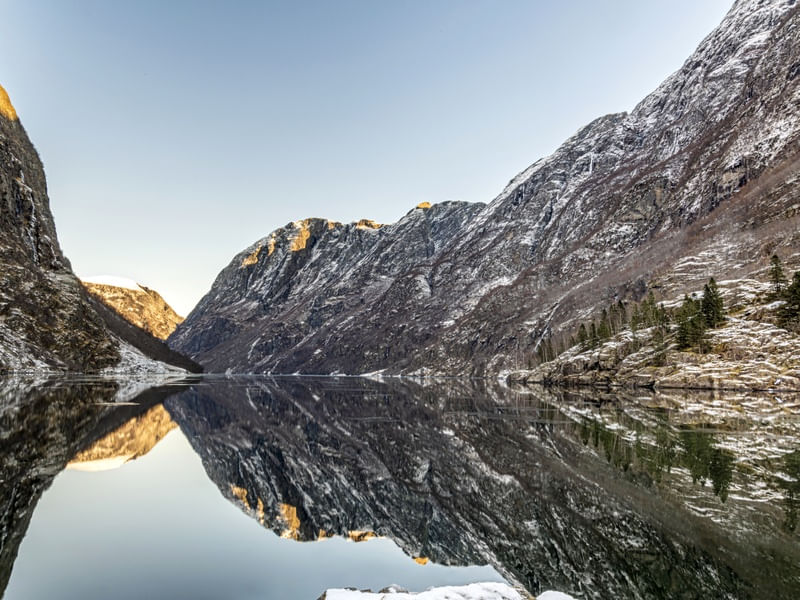 FIORDE NA NORUEGA