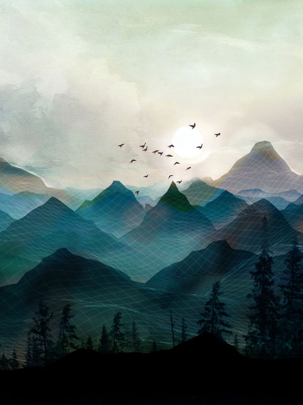 MOUNTAIN SUNRISE II
