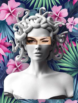 FLORAL MEDUZA