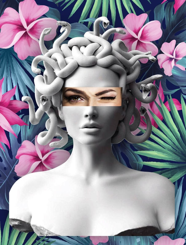 FLORAL MEDUZA