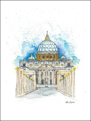 ROMA EM AQUARELA