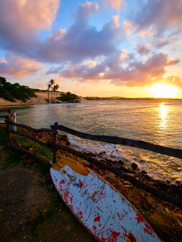 PÔR DO SOL EM GENIPABU, NATAL