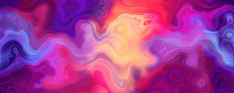COLORFUL WAVES - PANORAMIC