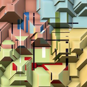 ARTE FUTURISTA 3D POLÍGONOS