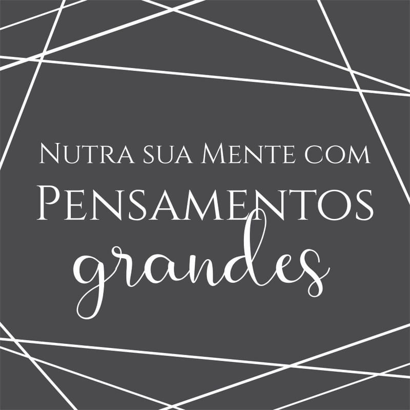 NUTRA SUA MENTE