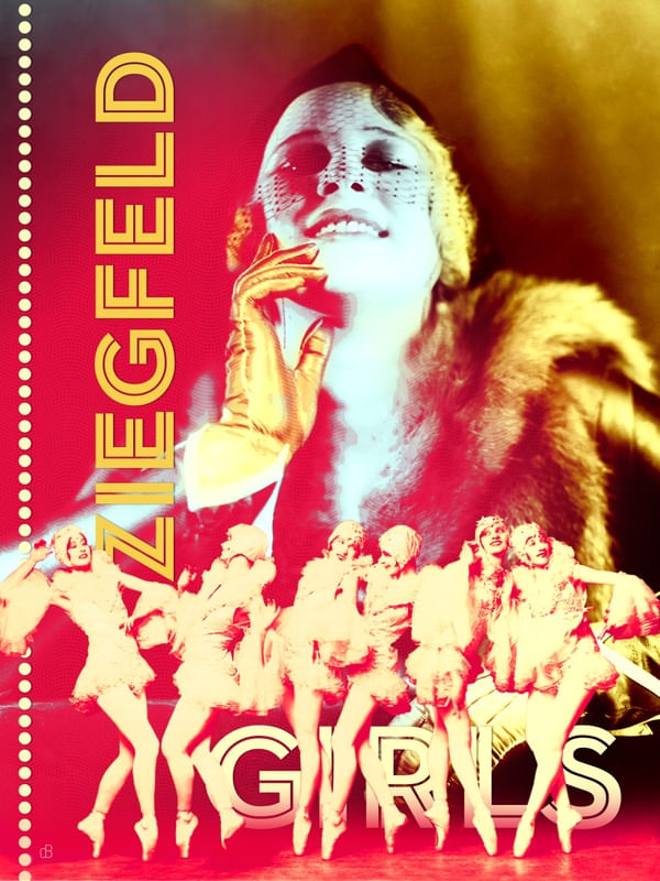 ZIEGFELD GIRLS COLLAGE