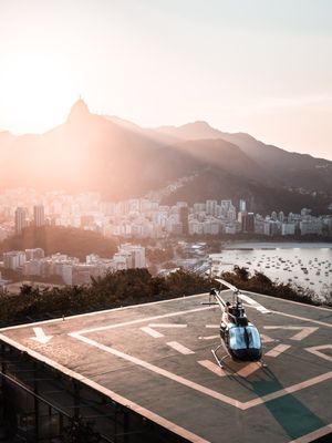 MORRO DA URCA POR DO SOL