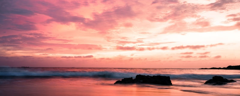 SUNSET NO CARIBE PANO