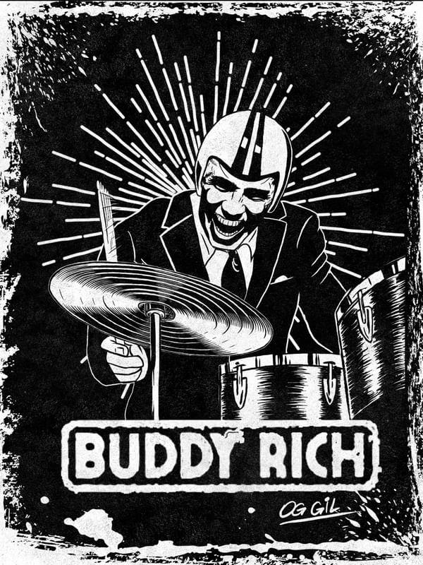 BUDDY RICH - POLE POSITION - PRETO