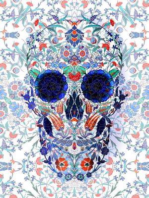 TILE SKULL