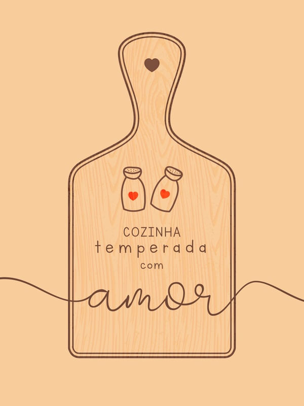COZINHA TEMPERADA COM AMOR