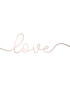 LOVE ROSE GOLD
