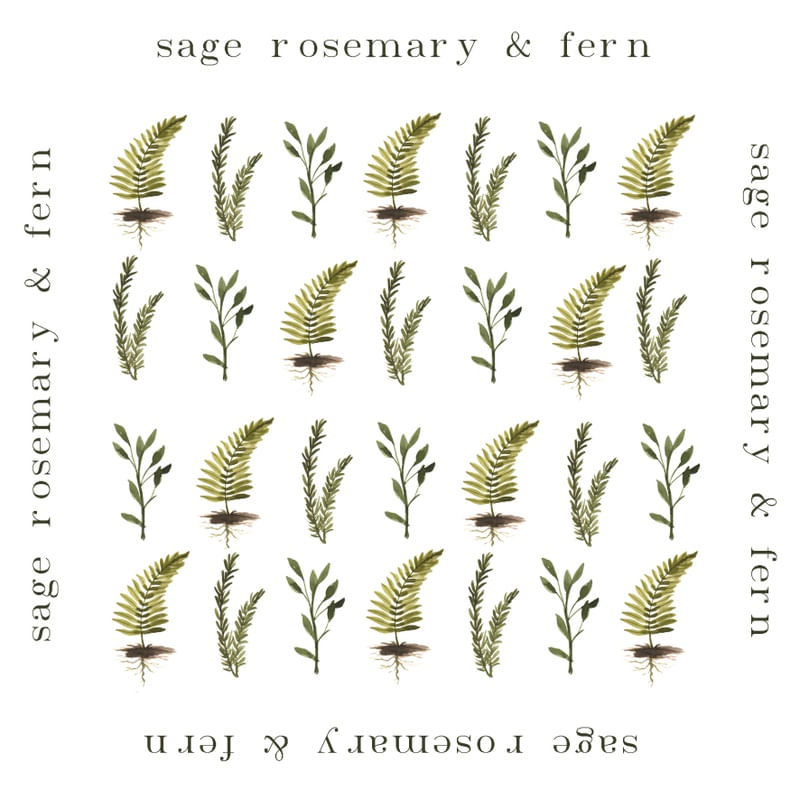 SAGE ROSEMARY & FERN