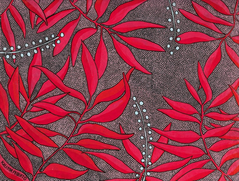 VERMELHO DAS FOLHAS