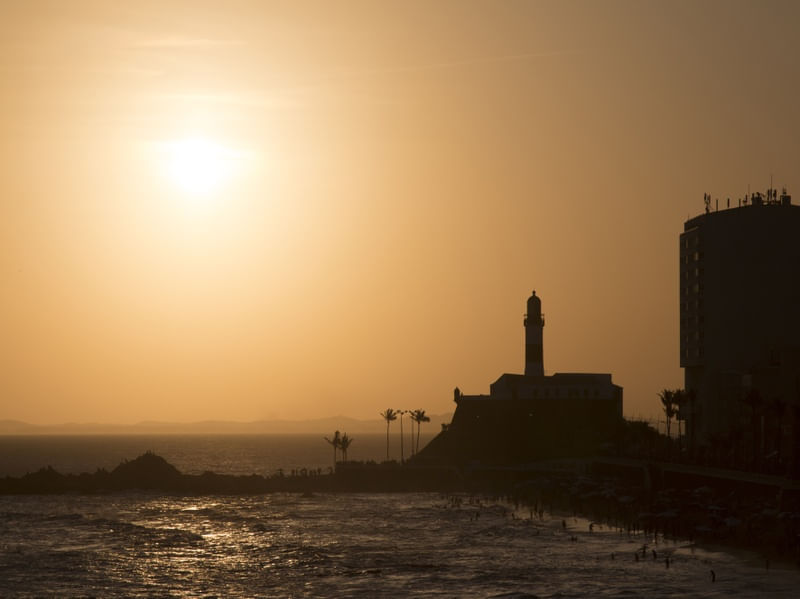 FAROL DA BARRA - PÔR DO SOL