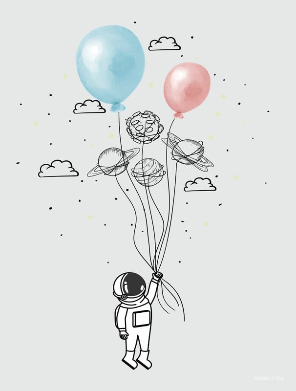 ASTRONAUTA BALÕES