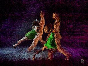 DANSEURS VERTS