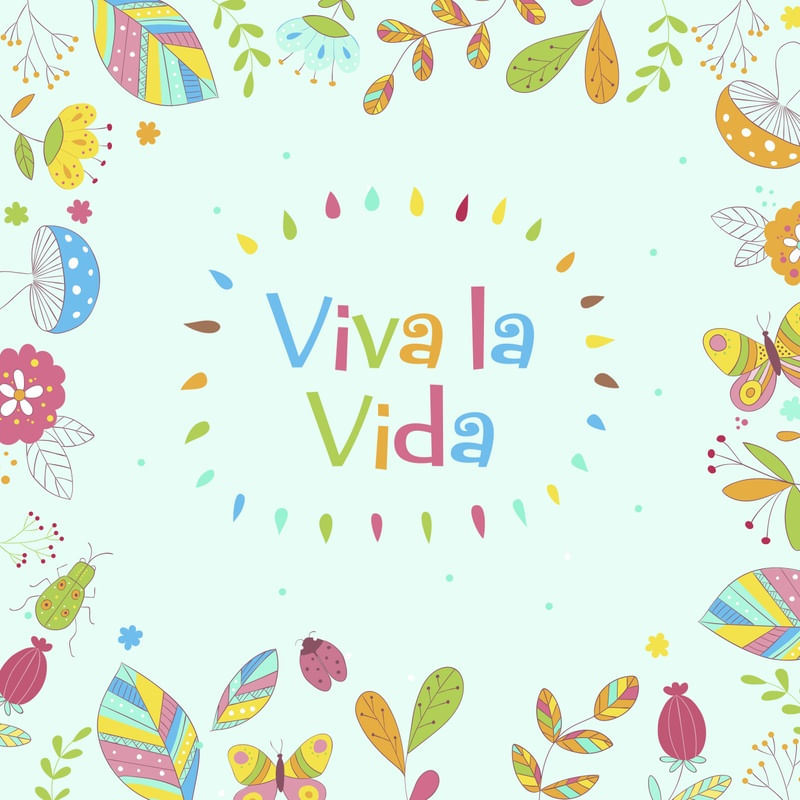 ARTE FLORAL VIVA LA VIDA