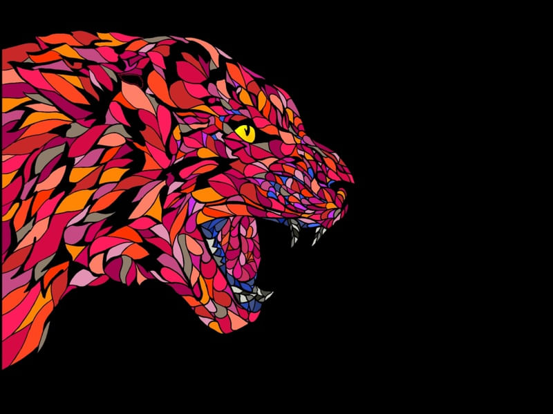 MOSAICO TIGRE 3
