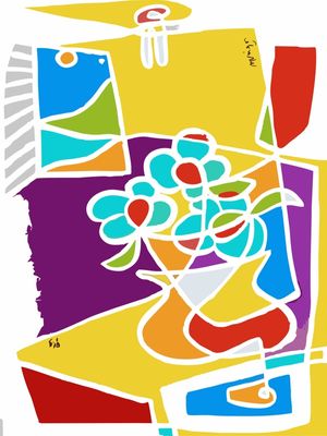 VASO E FLORES
