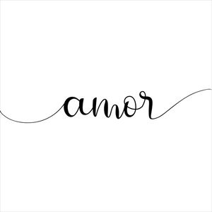 AMOR FUNDO BRANCO QUADRADO