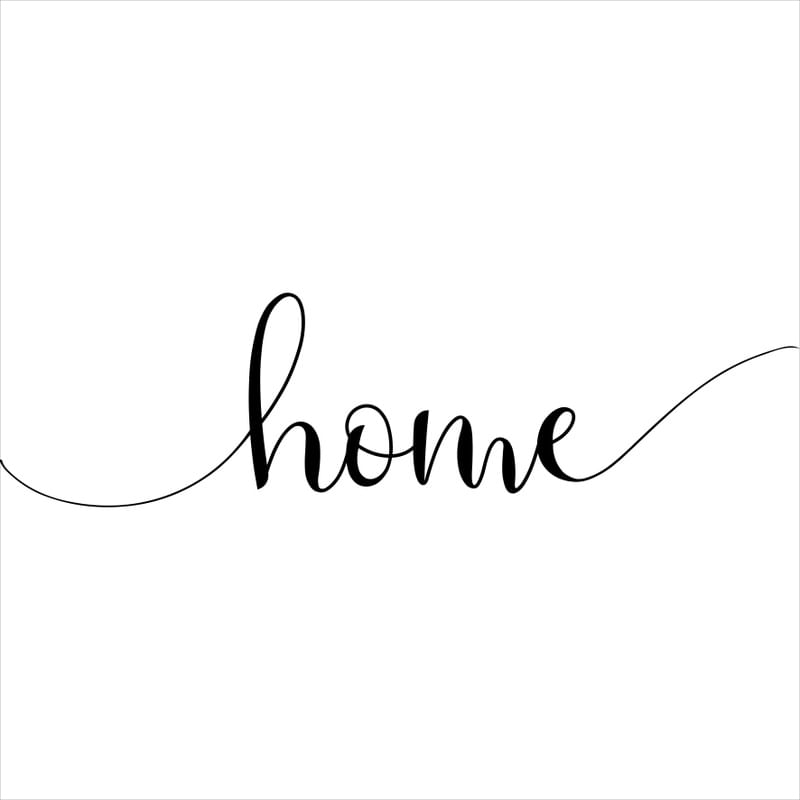 HOME WHITE SQUARE