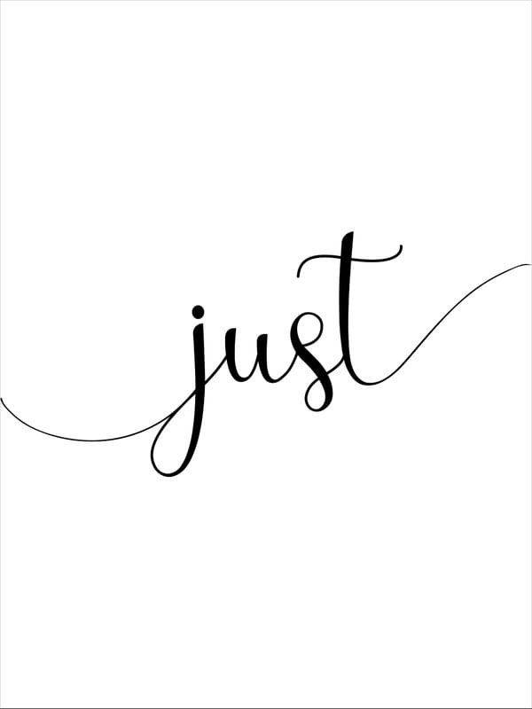JUST WHITE