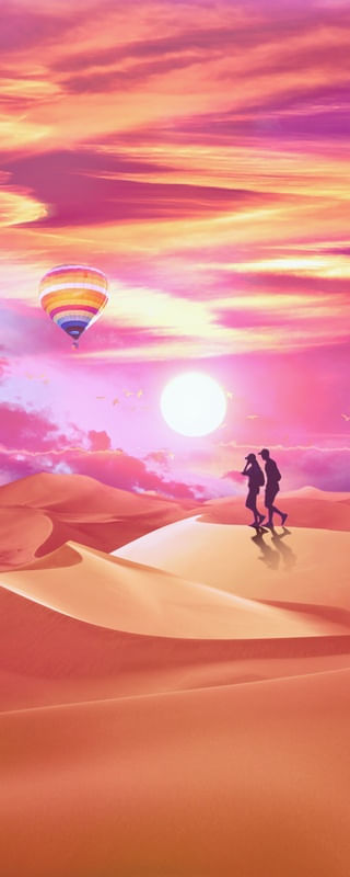 LOVELY SUNSET - PANORAMIC