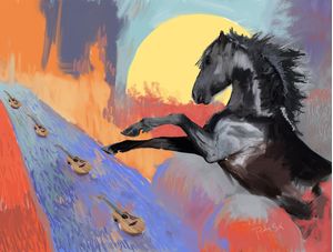 CAVALO PRETO