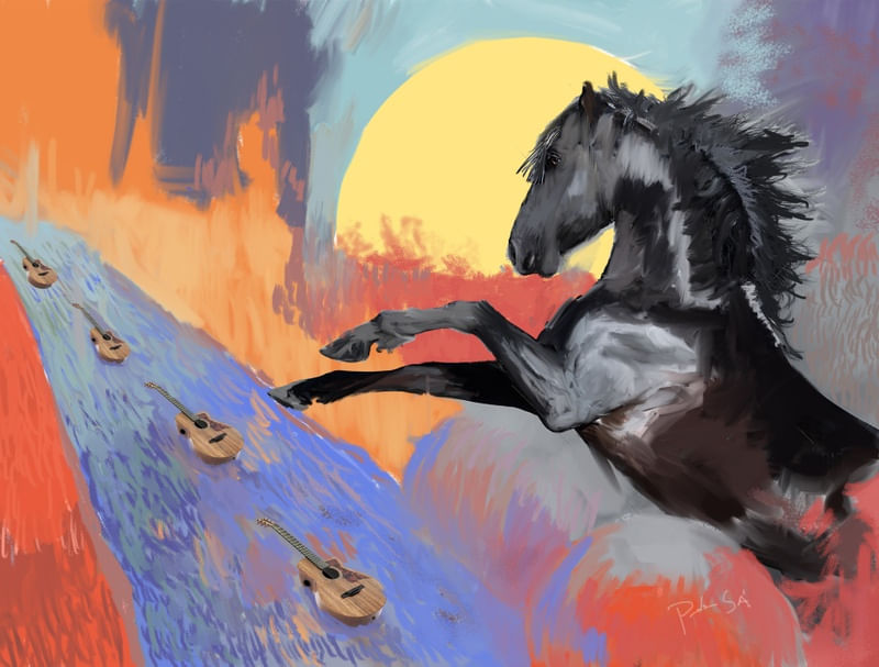 CAVALO PRETO