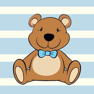 ARTE INFANTIL URSO BRINQUEDO
