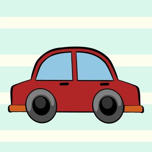 ARTE INFANTIL CARRINHO