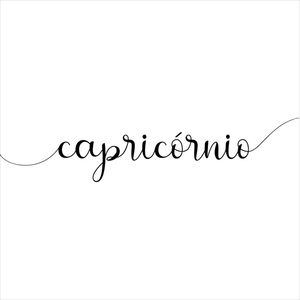 SIGNO CAPRICÓRNIO FUNDO BRANCO QUADRADO