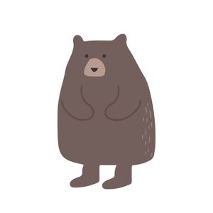 ARTE INFANTIL URSINHO MINIMALISTA