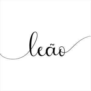 SIGNO LEÃO FUNDO BRANCO QUADRADO