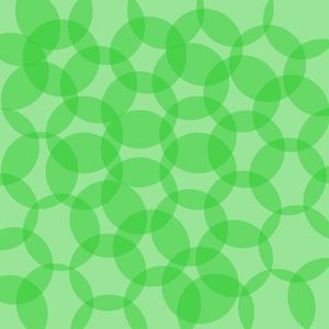 CÍRCULOS VERDES TRANSPARÊNCIAS